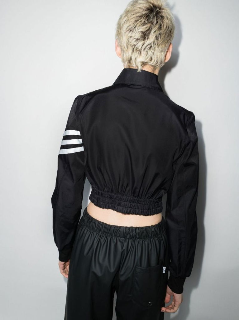 Ch1 Striped Cropped Jacket