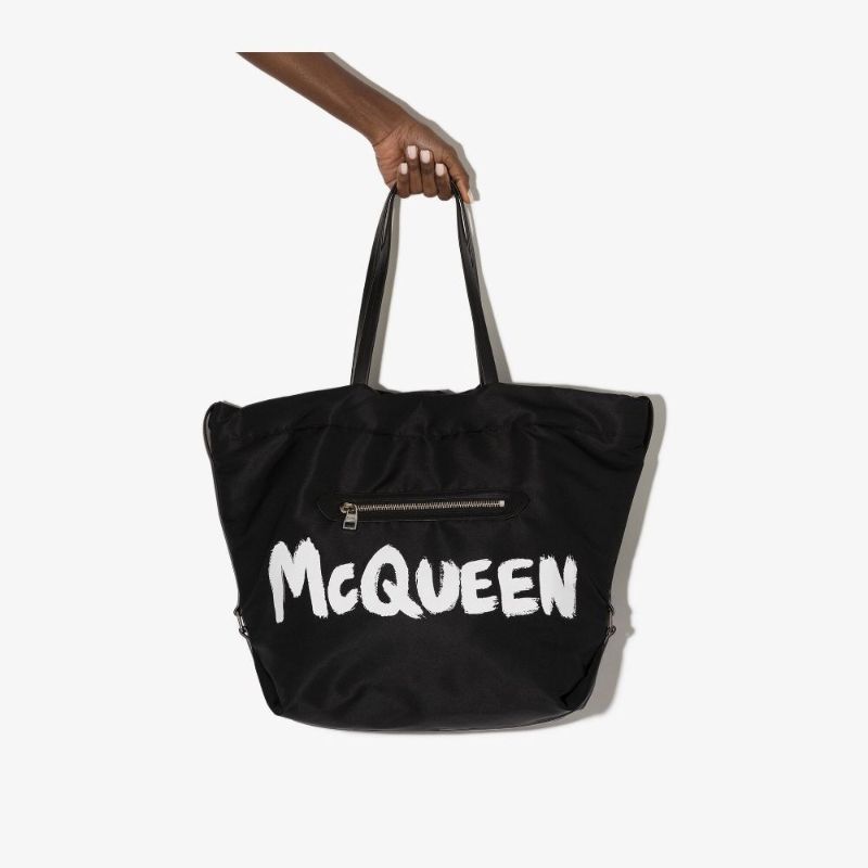 Black the Bundle Logo Tote Bag