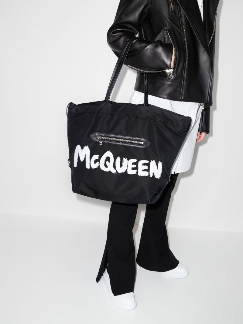 Black the Bundle Logo Tote Bag