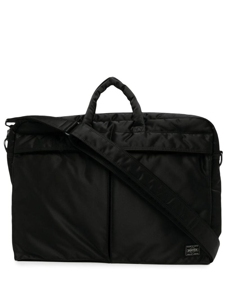 Black Tanker 2-way Briefcase