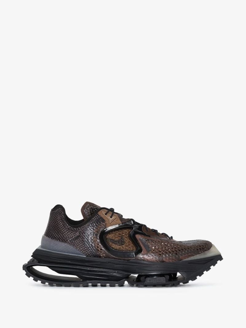 Brown X Mmw Zoom 004 Low-top Sneakers