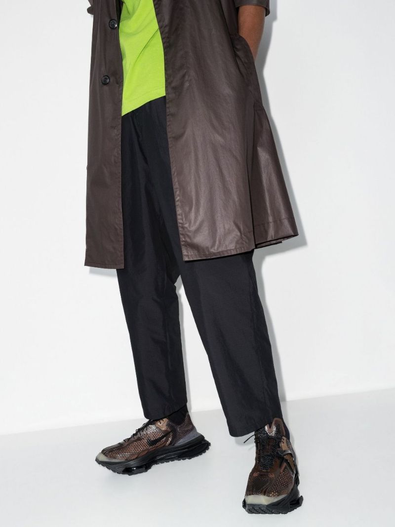 Brown X Mmw Zoom 004 Low-top Sneakers