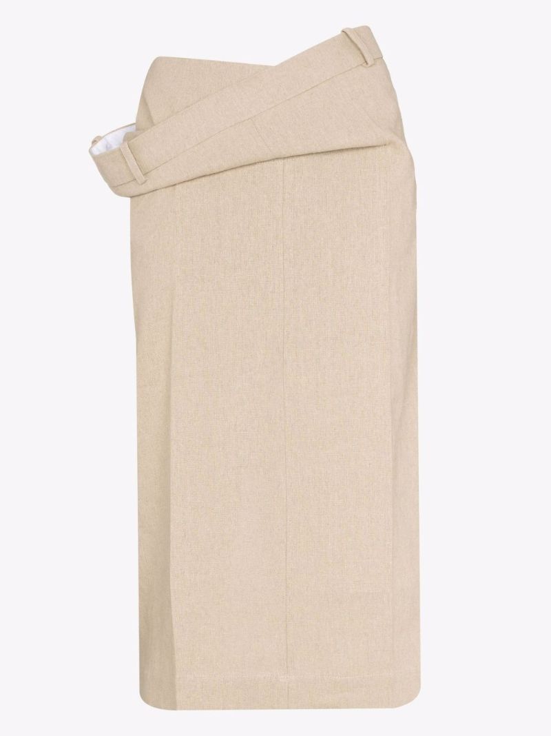 La Jupe Vela Linen Midi Skirt