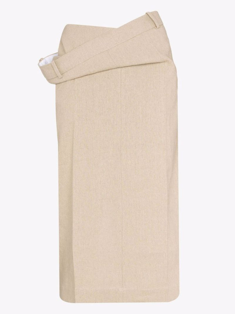 La Jupe Vela Linen Midi Skirt