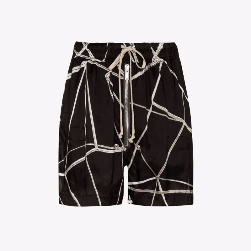 Bela Boxer Geometric-print Shorts