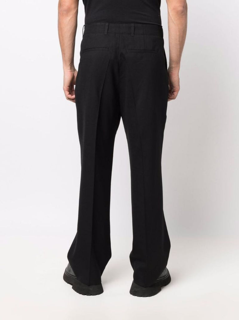Black Borrowed Chino Wool Trousers