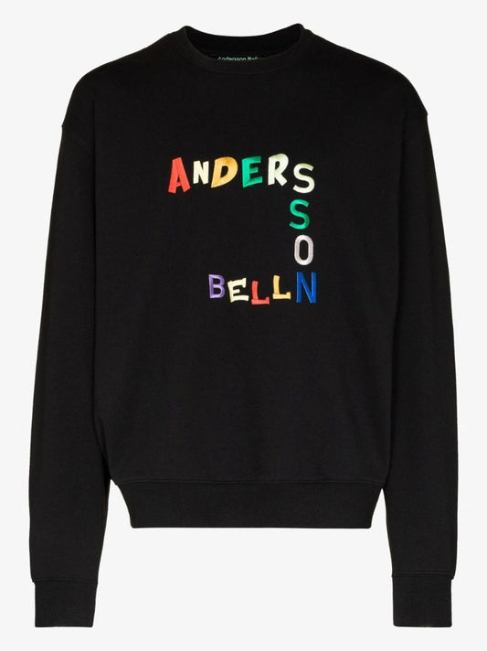 Logo Embroidered Cotton Sweatshirt