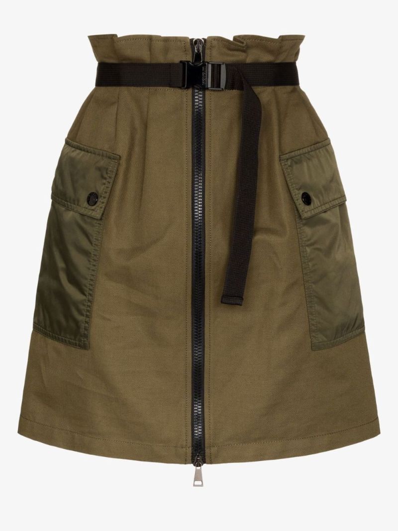 Belted Utility Mini Skirt