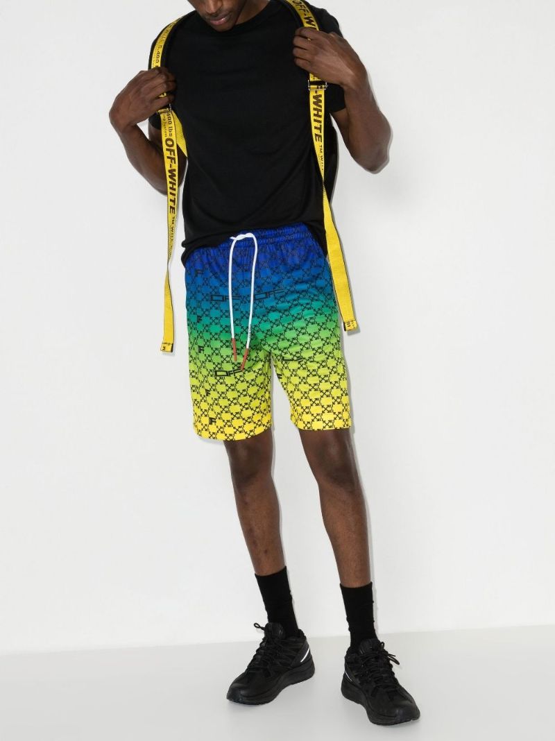 Monogram Track Shorts