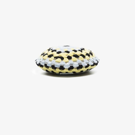 Black Crochet Beret