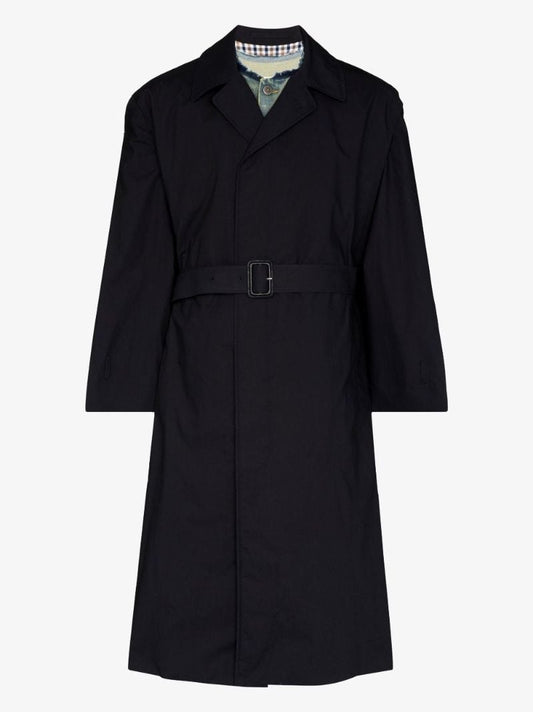 Belted Cotton Trench Coat