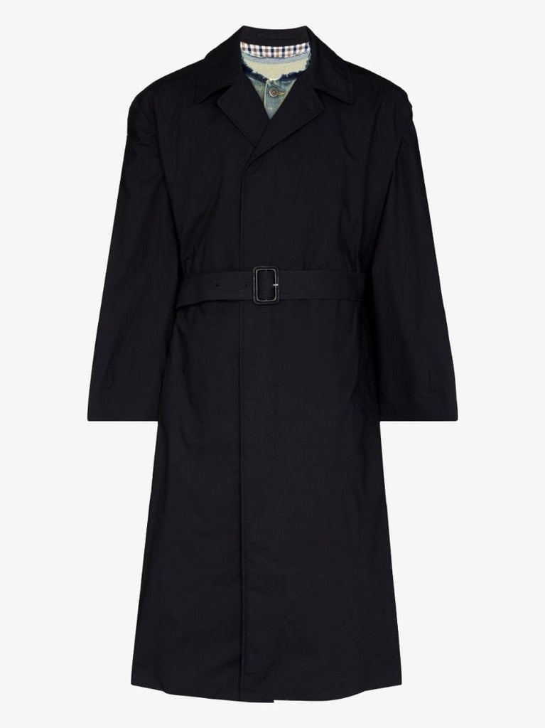 Belted Cotton Trench Coat