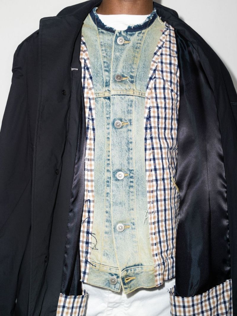 Belted Cotton Trench Coat