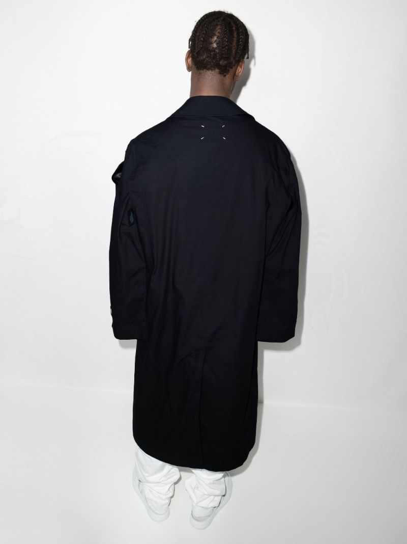 Belted Cotton Trench Coat