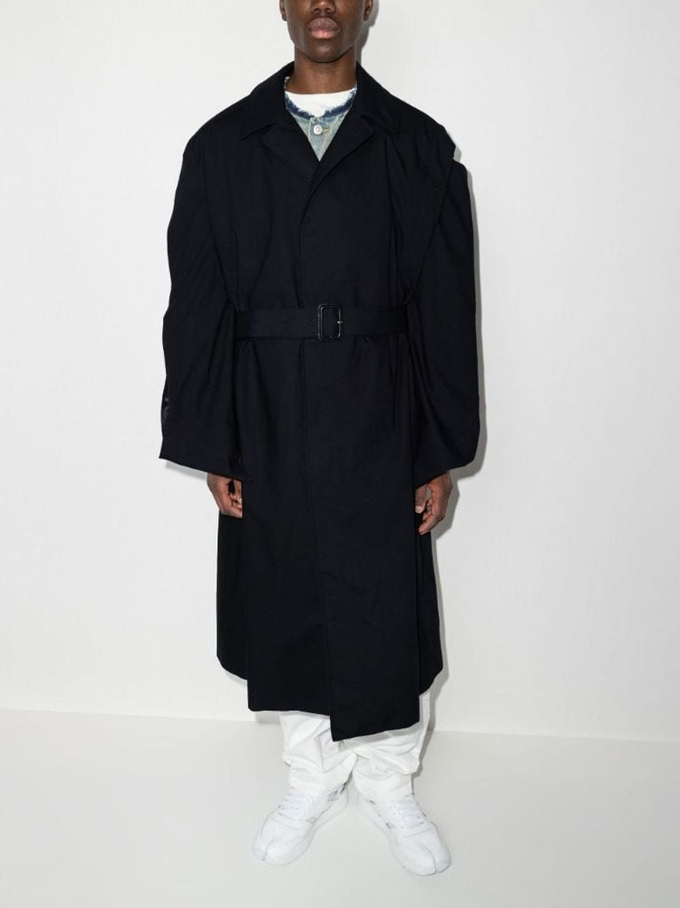 Belted Cotton Trench Coat