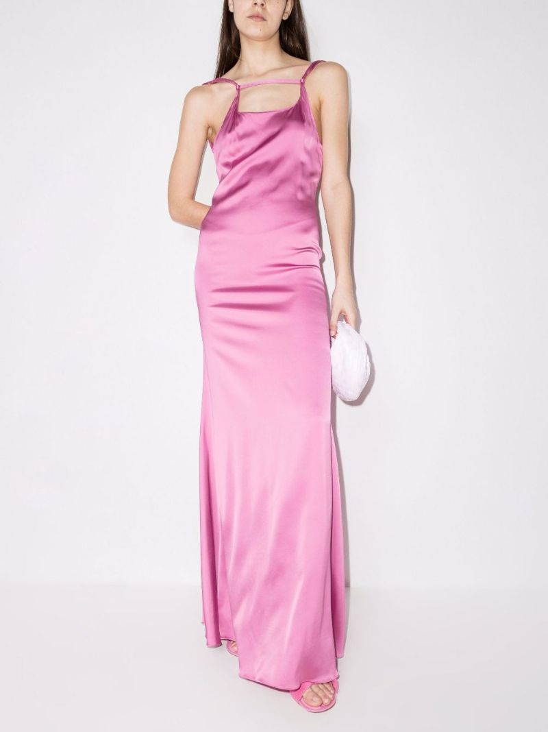La Robe Mentalo Satin Maxi Dress