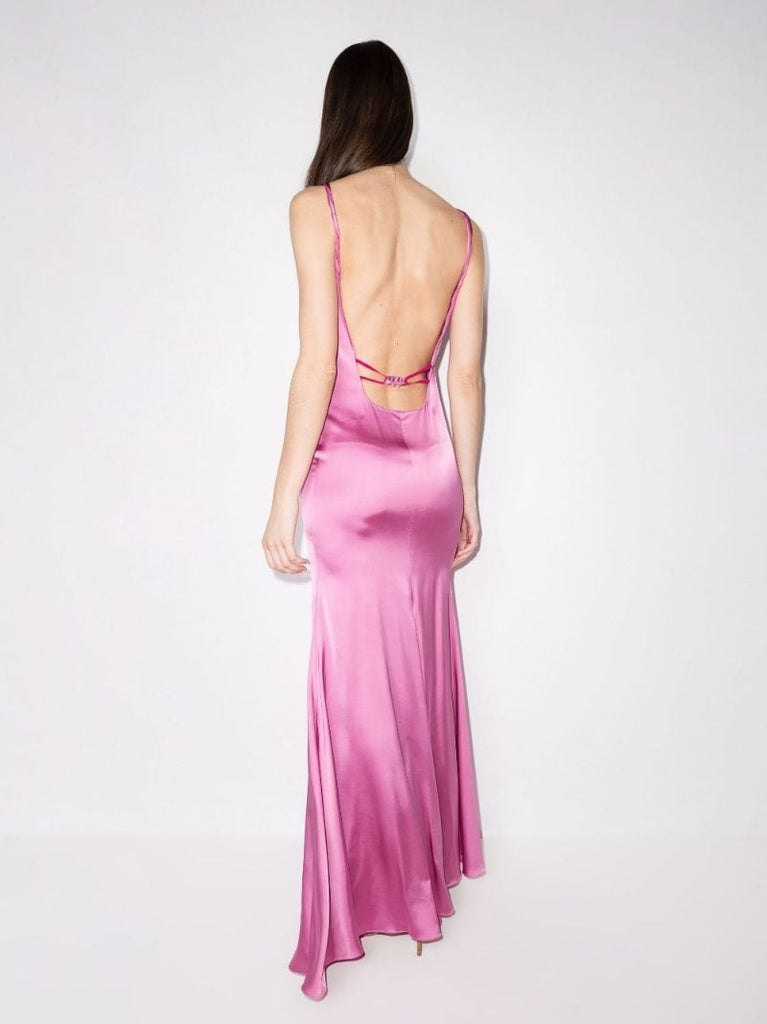 La Robe Mentalo Satin Maxi Dress
