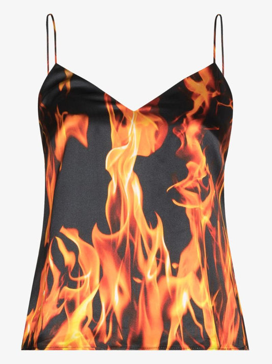 Fire Print Camisole Top