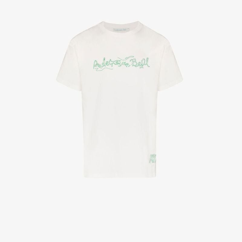 Logo Embroidered Cotton T-shirt