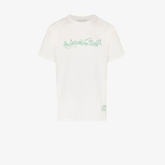 Logo Embroidered Cotton T-shirt