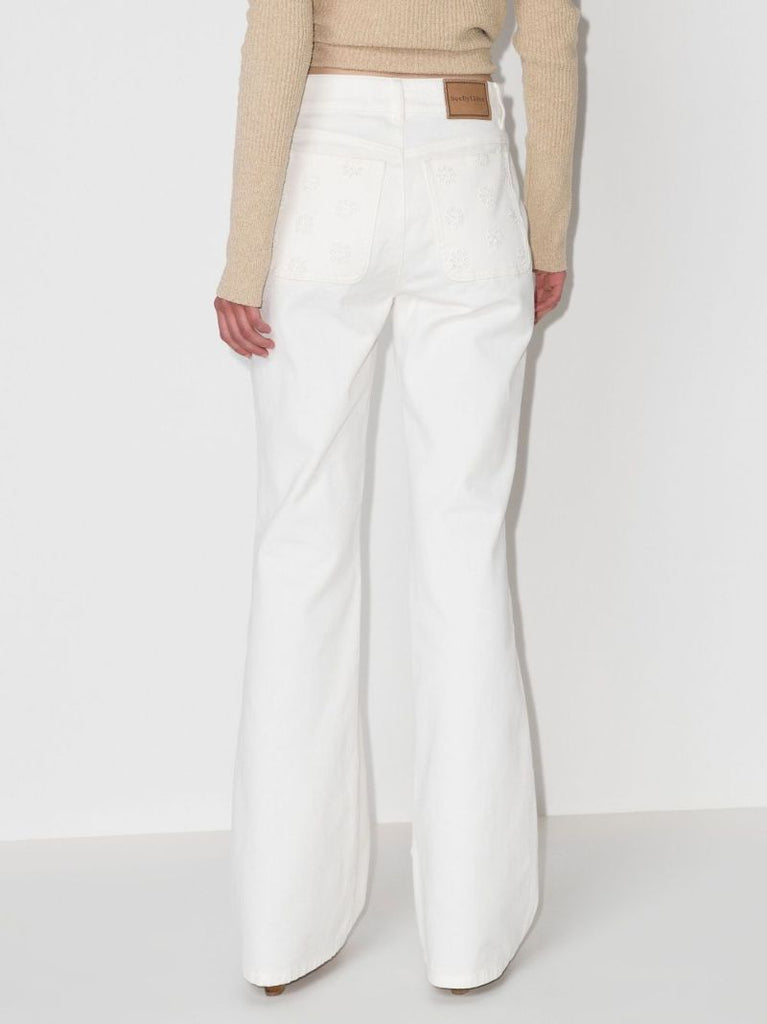 Broderie Anglaise Bootcut Jeans