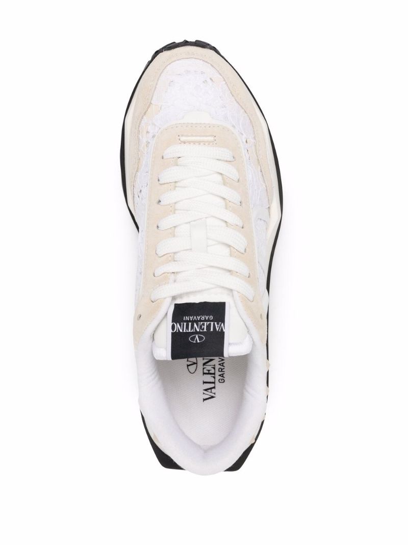 White Lacerunner Low Top Sneakers