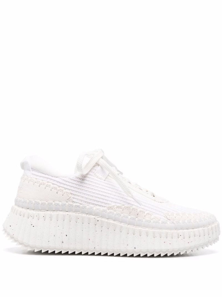 White Nama Recycled Mesh Sneakers