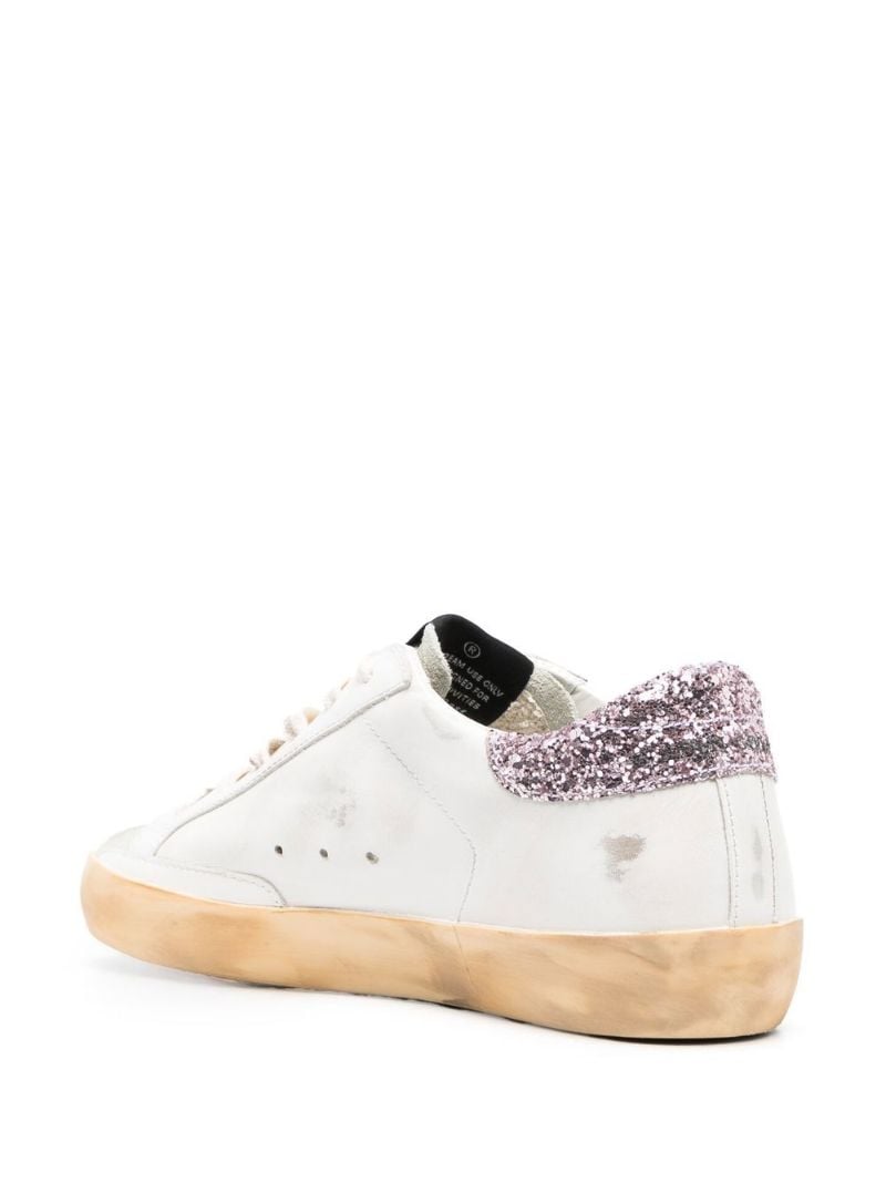 White Super-star Leather Sneakers