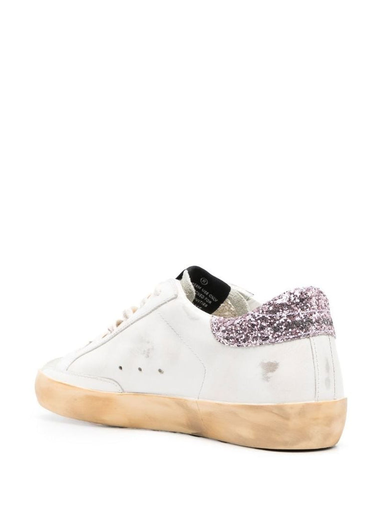 White Super-star Leather Sneakers