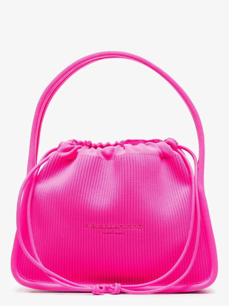 Pink Ryan Knitted Tote Bag