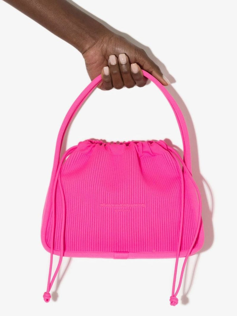 Pink Ryan Knitted Tote Bag