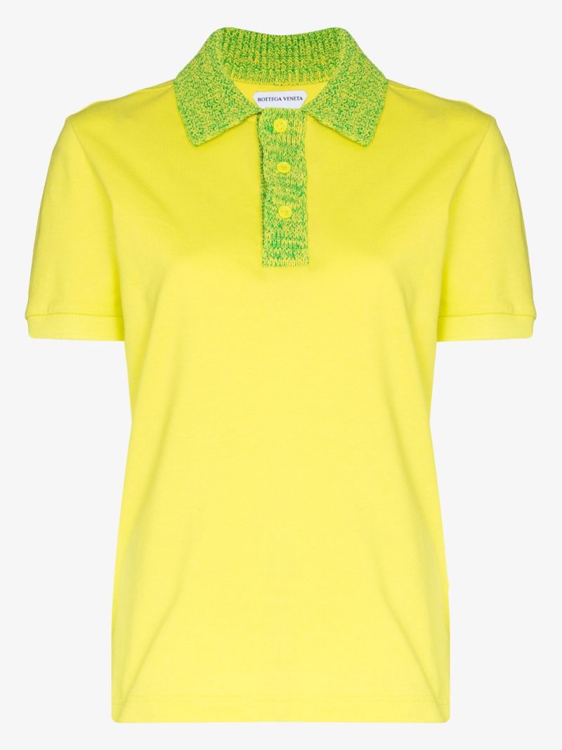Contrast Collar Polo Shirt