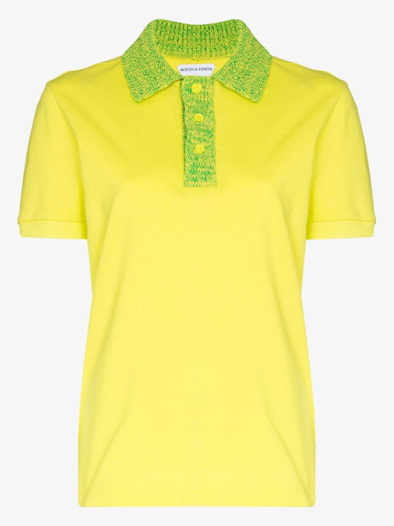Contrast Collar Polo Shirt
