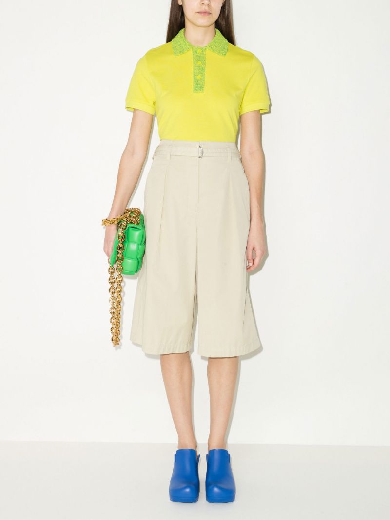 Contrast Collar Polo Shirt