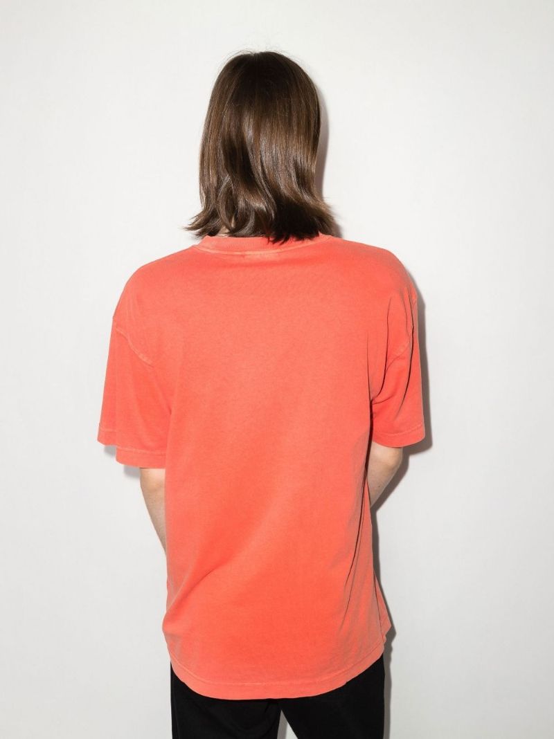 Orange Nelson Logo T-shirt