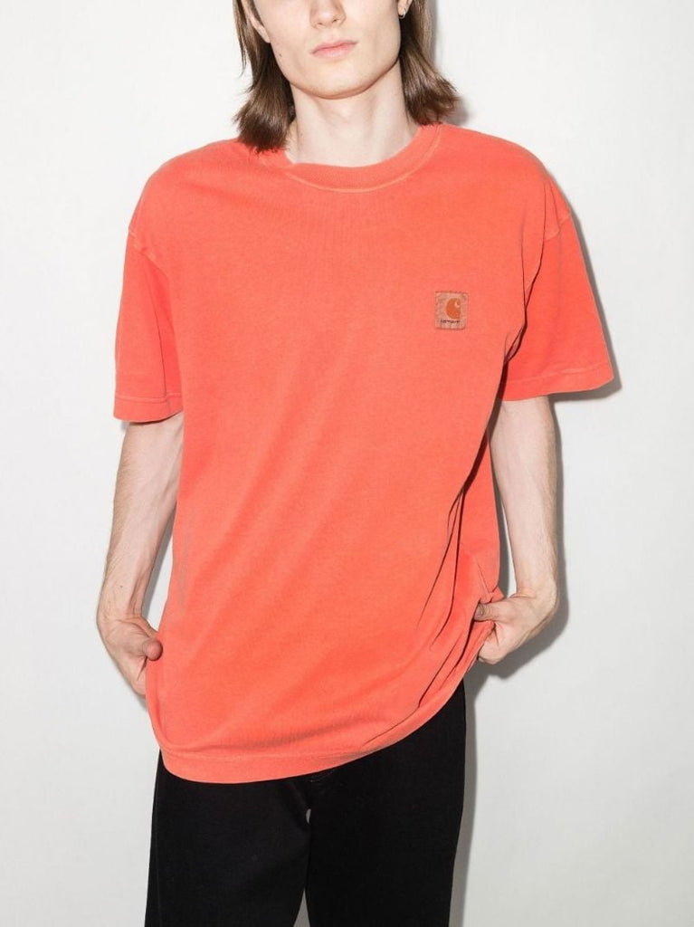Orange Nelson Logo T-shirt