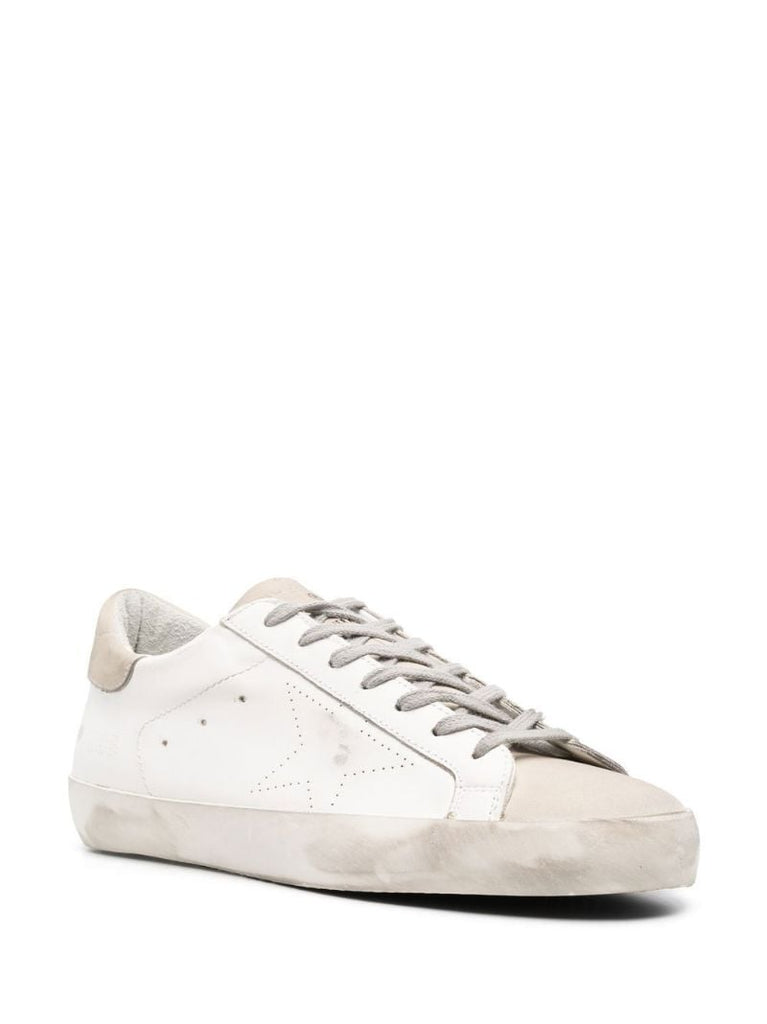 White Superstar Leather Sneakers