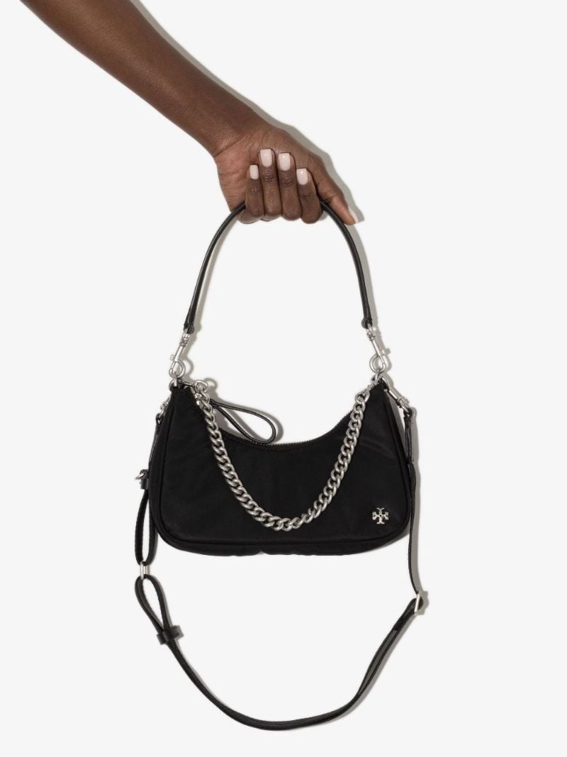 Black Mercer Small Shoulder Bag