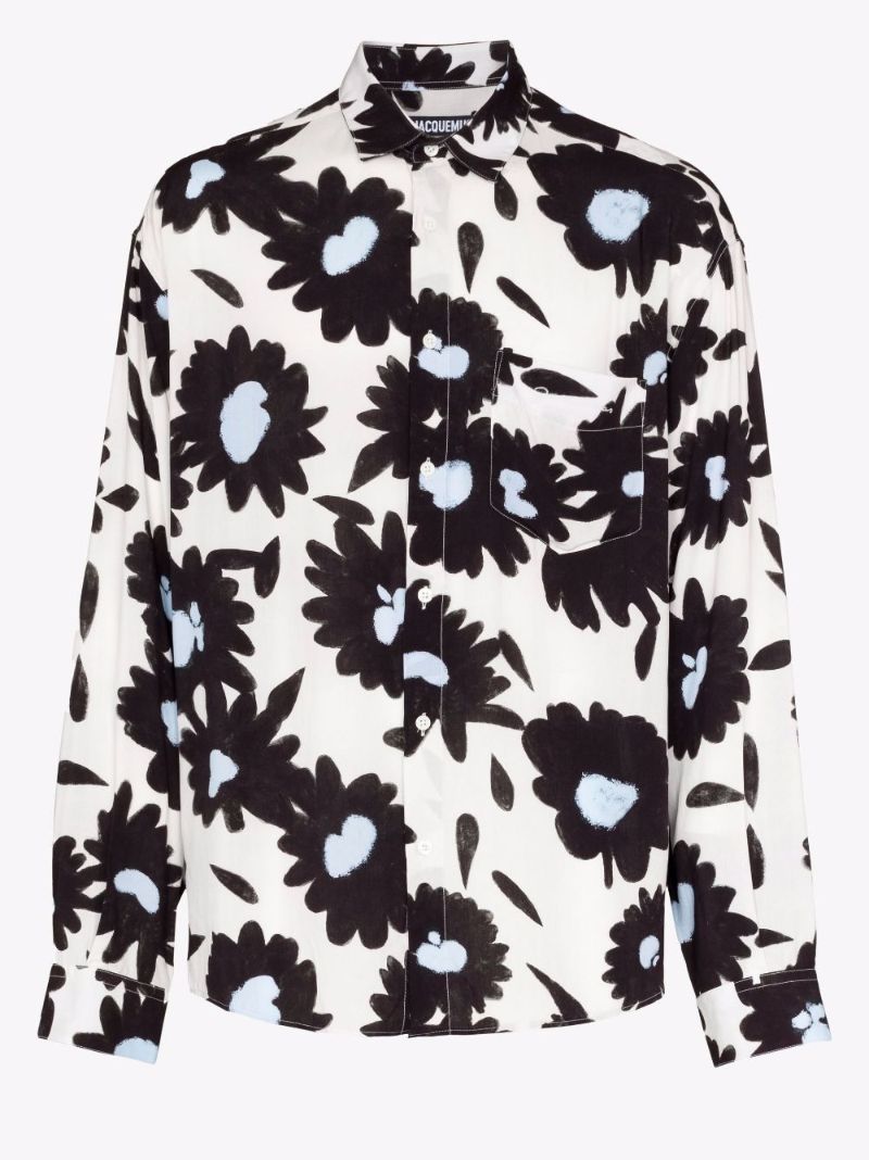 La Chemise Simon Floral Print Shirt