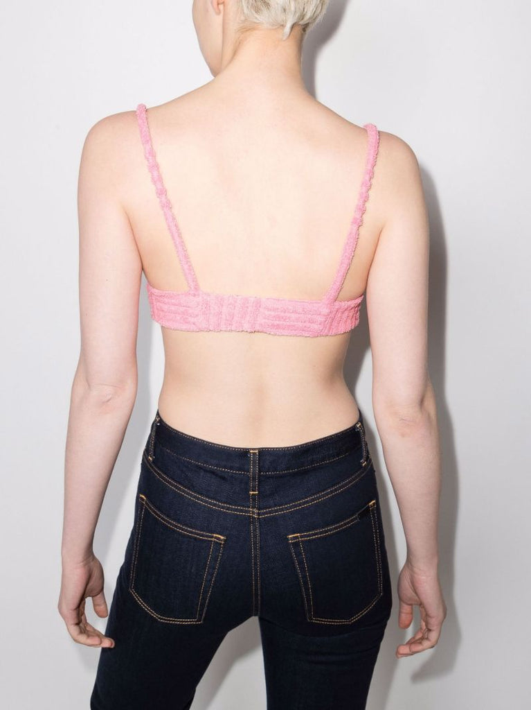 Cotton Terry Crop Top
