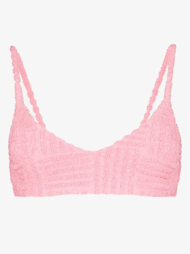 Cotton Terry Crop Top