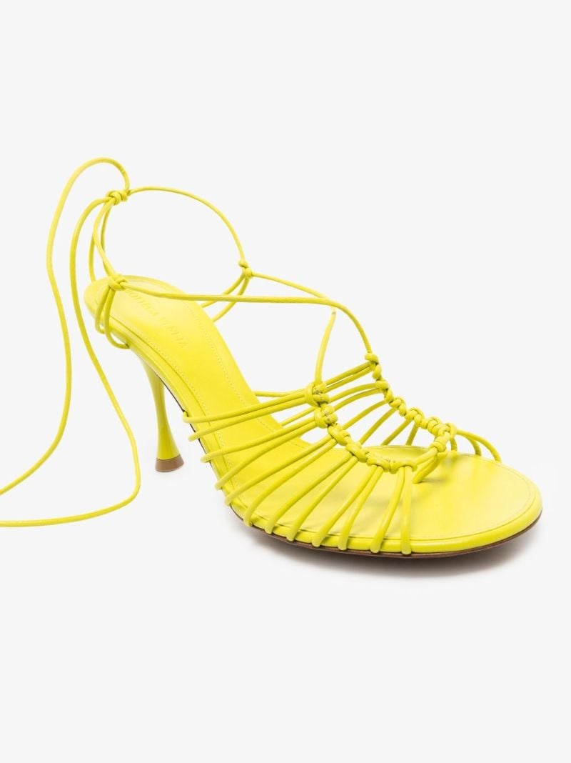 Green Dot 100 Leather Sandals