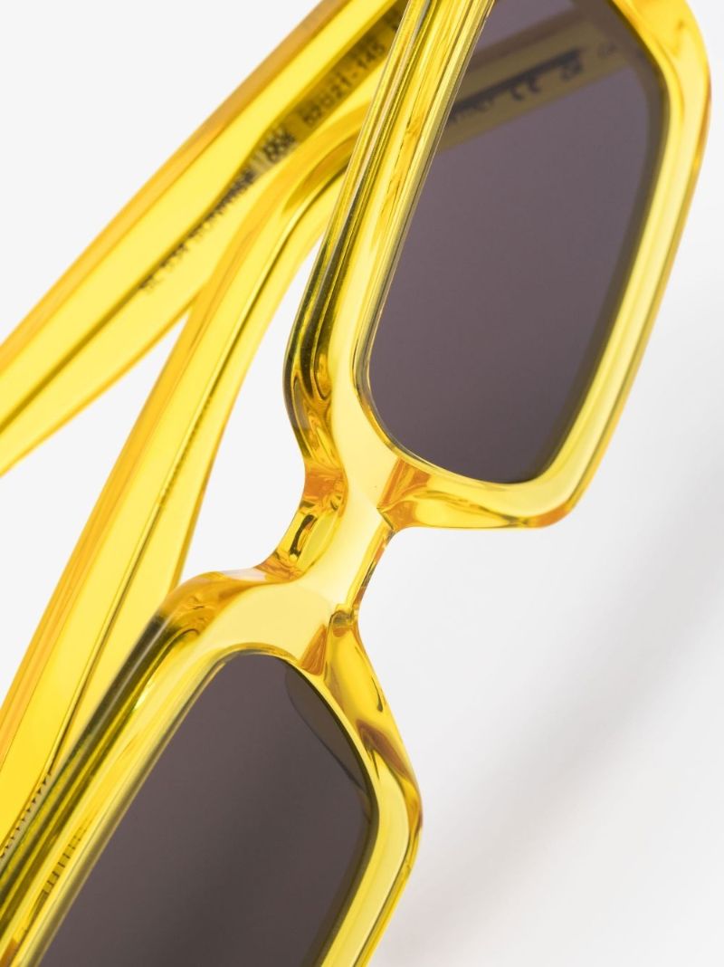 Yellow Sl 534 Rectangle Sunglasses