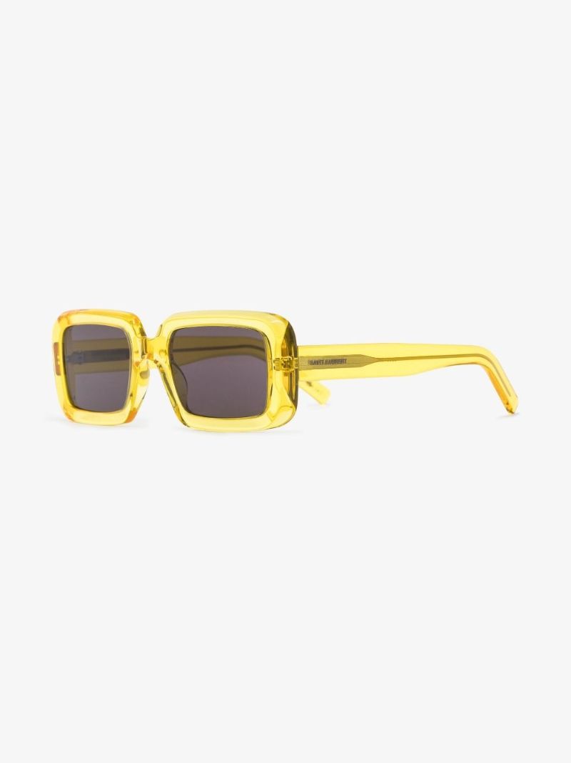 Yellow Sl 534 Rectangle Sunglasses