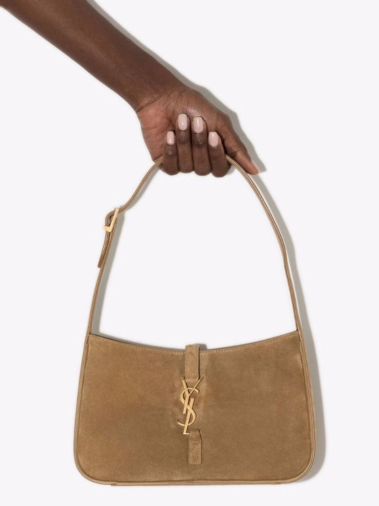 Neutral Le 5 Ã_x0083_Â  7 Suede Shoulder Bag