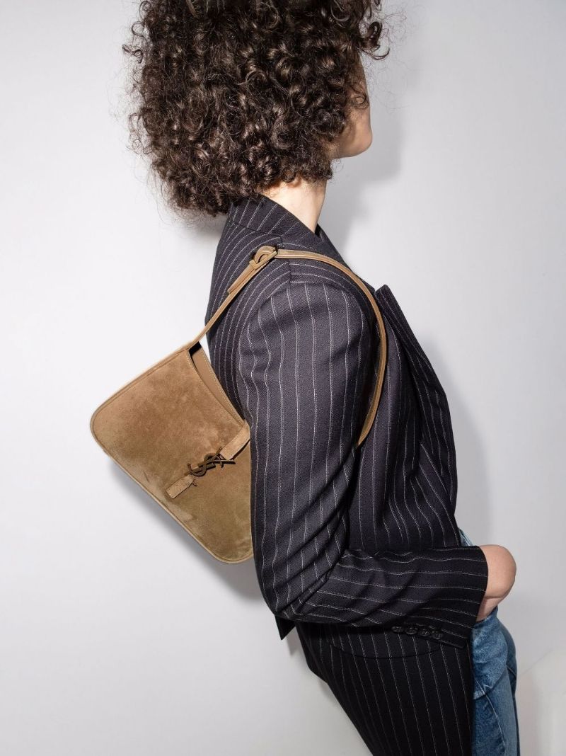Neutral Le 5 Ã_x0083_Â  7 Suede Shoulder Bag