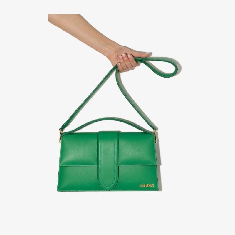 Green Le BambinouÃ_x0082_Â leather Cross Body Bag