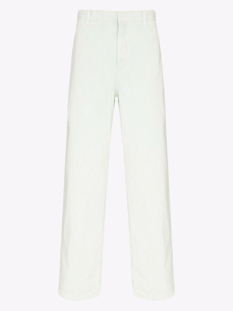 Cotton Canvas Trousers