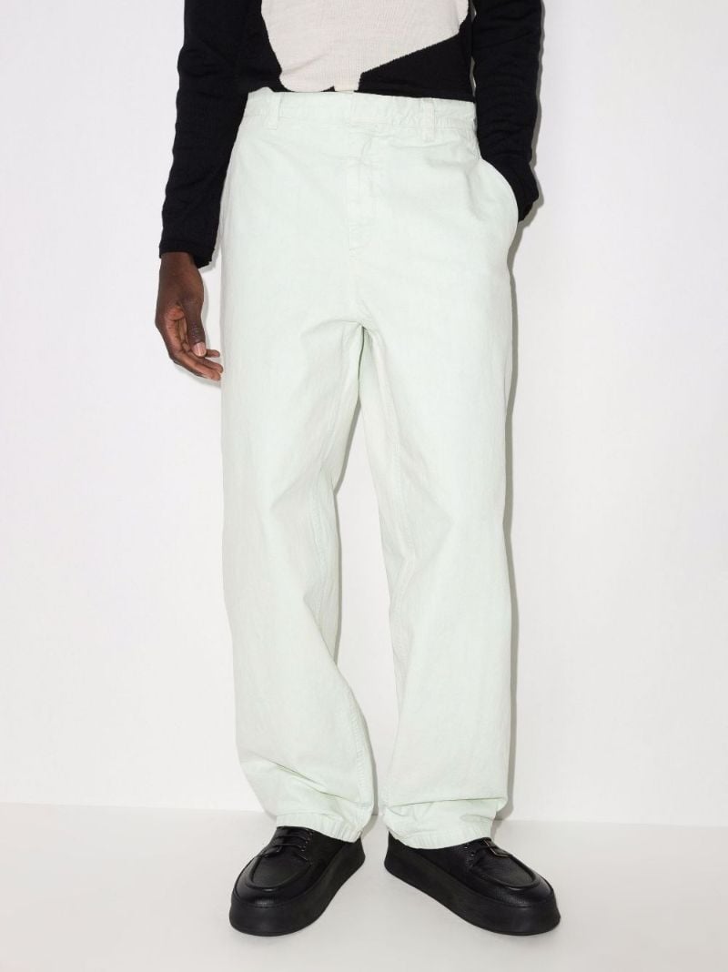 Cotton Canvas Trousers