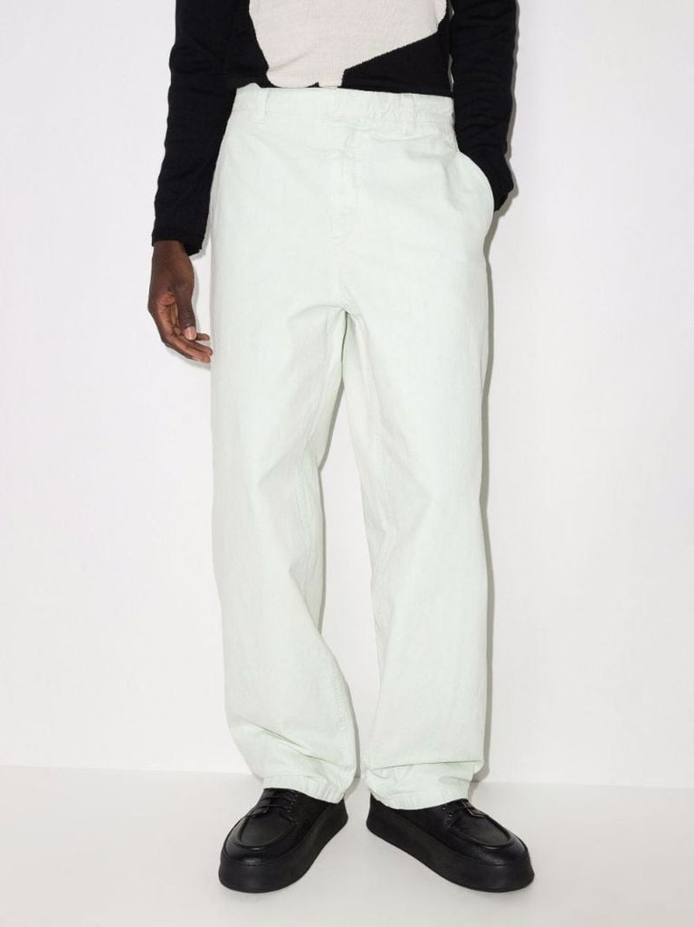 Cotton Canvas Trousers